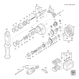 FEIN Kabeltülle | Ersatzteile für KBH 25-2 U (50/60Hz, 220/230V) - 31413233000