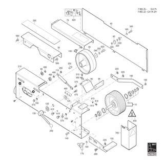 FEIN Werkstückauflage | Ersatzteile für GRIT GX 75 2H - 39000000521