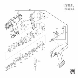 FEIN Schaltknopf | Ersatzteile für ASM 14-9 (14,4V) - 32805204002