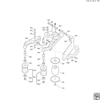 FEIN Mutter | Ersatzteile für RS 12-70 E (50Hz, 230V) - 42019020087