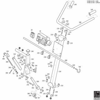 FEIN Schraube M8X60 | Ersatzteile für GRIT GIM - 39000001446