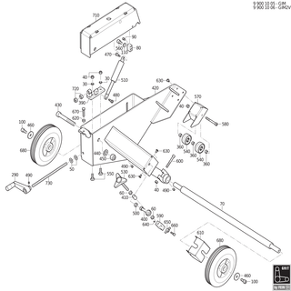 FEIN Schraube M8X60 | Ersatzteile für GRIT GIM - 39000001446
