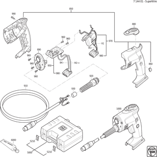 FEIN Schraube M8x40 | Ersatzteile für ADAS 18 (18V) - 43033000080