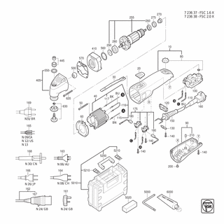 FEIN Verbindungskabel | Ersatzteile für FSC 2.0 X (50/60Hz, 220/230V) - 30719695010