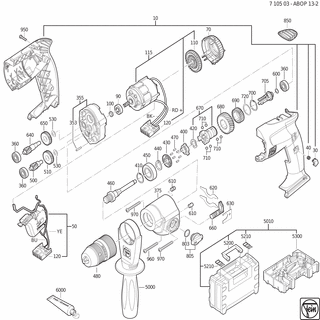 FEIN Betriebsanleitung ABOP | Ersatzteile fr ABOP 13-2 (18V) - 34101175060