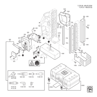 FEIN Hebel | Ersatzteile f�r KBU 35-2 QW (50/60Hz, 220/230V) - 32170025000