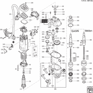 FEIN Schutzschlauch | Ersatzteile für KBM 50 Q (50/60Hz, 220/230V) - 31414068000