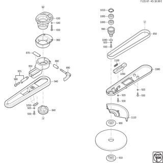 FEIN Drehzahlsteller | Ersatzteile für KS 10-38 E (50/60Hz, 220/230V) - 30762376990
