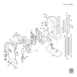 FEIN Sp�nehaken m. Teller | Ersatzteile f�r KBM 80 U (50/60Hz, 220/230V) - 64201001000