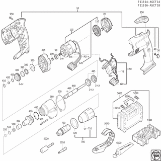 FEIN Lüfterrad | Ersatzteile für ASCT 18 (18V) - 31004051000