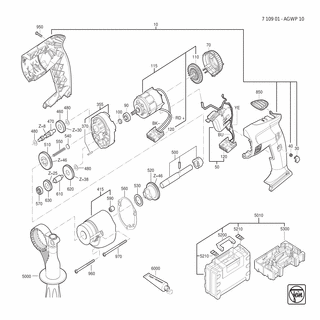 FEIN Lüfterrad | Ersatzteile für AGWP 10 (18V) - 31004051000