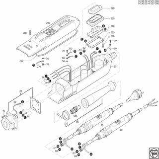 FEIN Platte | Ersatzteile für HFS 27-300 - 31340015000