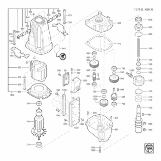 FEIN Handgriff | Ersatzteile für KBB 30 - 32198114000