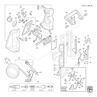 FEIN Handgriff | Ersatzteile für KBB 30 - 32198114000