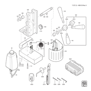 FEIN Adapter | Ersatzteile für KBB 30 Rev. X - 32498610180