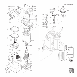 FEIN Sicherungsring | Ersatzteile für KBB 40 - 42698740500
