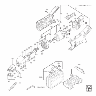 FEIN Motor | Ersatzteile für ABSS 18 1.6 E (18V) - 54112010950