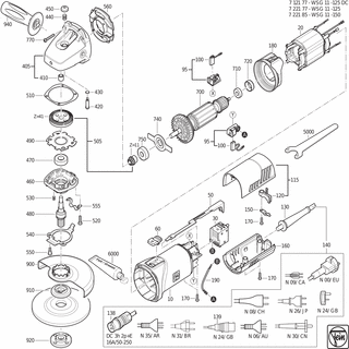 FEIN Schaltstange | Ersatzteile für WSG 11-125 DC (110V) - 32816080000