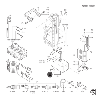 FEIN Handgriff | Ersatzteile f�r KBB 60 X - 31298330040