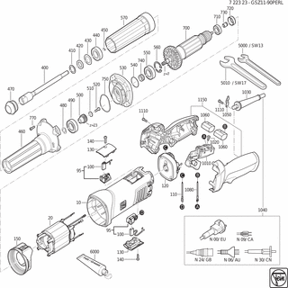 FEIN Dichtring | Ersatzteile für GSZ 11-90 PERL (50/60Hz, 220/230V) - 40612000001