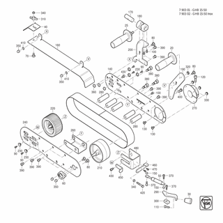 FEIN Getriebegehäuse | Ersatzteile für GRIT GHB 15-50 Inox - 31206147030