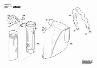 BOSCH Vakuumrohr | Ersatzteile f�r ALS 30 - F016F04945