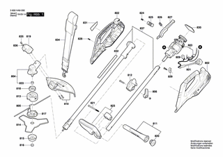 BOSCH Verriegelungsplatte | Ersatzteile für AFS 23-37 | F016F04550