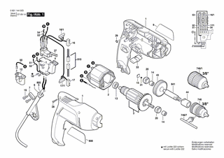 BOSCH Typschild | Ersatzteile für GBM 450 RE | 160111A3H3