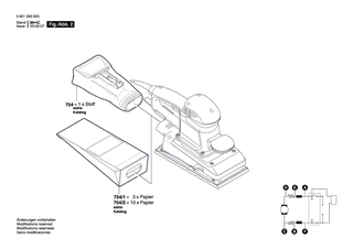 BOSCH Rillenkugellager | Ersatzteile fr GSS 280 A | 2600905086