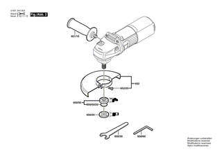 BOSCH B�rstenhalter | Ersatzteile f�r GWS 9-125 CS | 1600A003G4