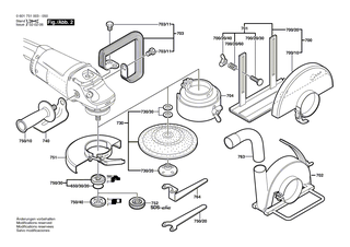 BOSCH Handgriff | Ersatzteile f�r GWS 20-180 | 1619P11545