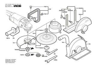 BOSCH Handgriff | Ersatzteile fr GWS 20-230 J | 1619P11545