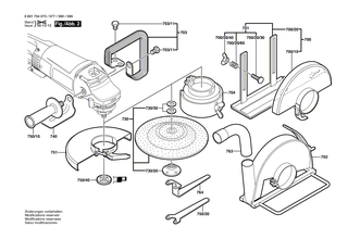 BOSCH Schutzhaube | Ersatzteile f�r GWS 23-230 S | 1605510181