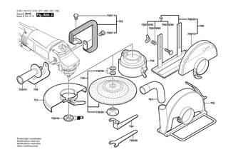 BOSCH Typschild | Ersatzteile fr GWS 25-180 S | 160111A3H3