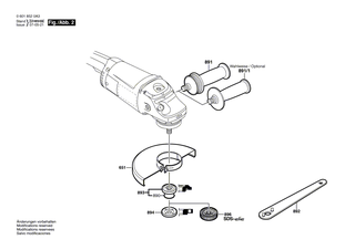BOSCH Kegelradsatz | Ersatzteile f�r GWS 21-230 H | 1619P12022