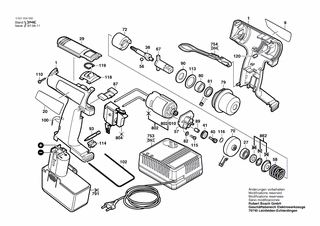 BOSCH Zwischenflansch | Ersatzteile für GDR 110 | 2605700240