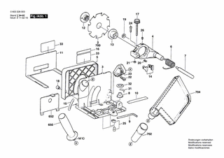 BOSCH Scheibenfräser Ø 105x20x2,8 MM, Z=22 | Ersatzteile für PSF 22 | 3608641002