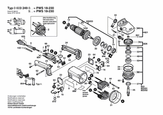 BOSCH Zusatzhandgriff | Ersatzteile für PWS 18-230 | 2602025075
