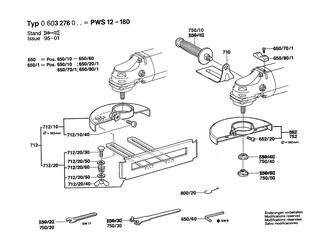 BOSCH Schutzbügel | Ersatzteile für PWS 12-180 | 1601329013