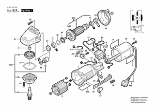 BOSCH Typschild | Ersatzteile für PWS 6-115 | 160111A3H3