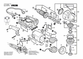 BOSCH Aufnahmeflansch | Ersatzteile fr PWS 20-230 | 1605703099
