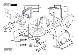 BOSCH Aufnahmeflansch | Ersatzteile fr PWS 20-230 | 1605703099