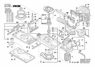 BOSCH Innensechskantschlüssel | Ersatzteile für GSS 280 AVE | 2610364015