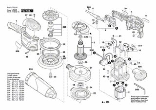 BOSCH Spezialschraube | Ersatzteile für GEX 125-150 AVE | 1600A00RD6