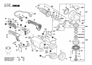 BOSCH Schutzhaube | Ersatzteile für GWS 24-230 JH | 1600A00XM0