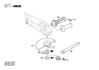 BOSCH Kegelradsatz | Ersatzteile f�r GWS 26-230 B | 1607000CV1