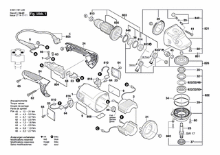 BOSCH Verschlussdeckel | Ersatzteile fr GWS 22-180 H | 1618B00802