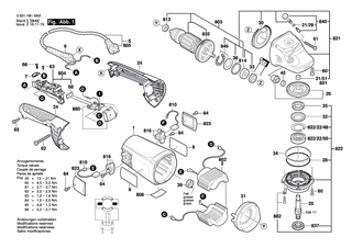 BOSCH Verschlussdeckel | Ersatzteile für GWS 22-180 JH | 1618B00802