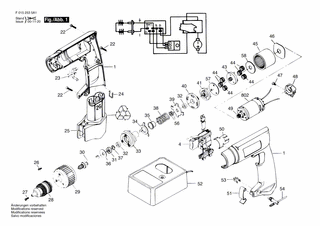 BOSCH Feder | Ersatzteile für 2535H1 | 2610351014