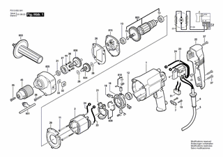 BOSCH Schraube | Ersatzteile für 6550 U1 | 2610348621